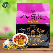 Chinese Herbal Flower Tea mainly contains rosebud and goji berry